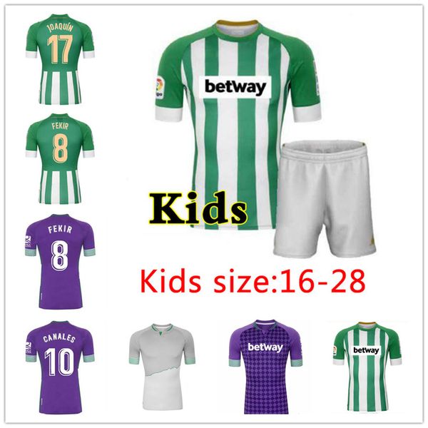 

MAN + KIDS 20 21 REAL Betis Soccer Jersey JOAQUIN Loren BOUDEBOUZ BARTRA Football shirts home away 3rd 4TH Training suit Commemorative Edition Fekir 8 thailand, Third+ll
