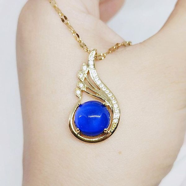 

pendant necklaces 1pc blue glass evil eye pendants necklace for women men turkey eyes lucky choker jewelry accessories, Silver