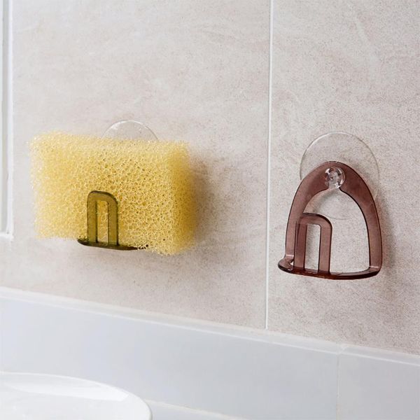

hooks & rails kitchen suction cup sponge holder sink drain rack shelves storage and organization accessories practical home