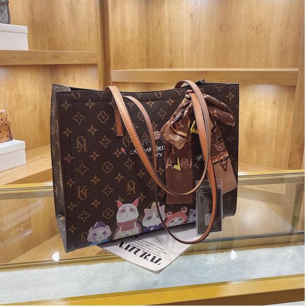 

wholesale factory ladies shoulder bags elegant joker contrast leather fashion handbags classic old color bow retro handbag street trend plai, Black;red