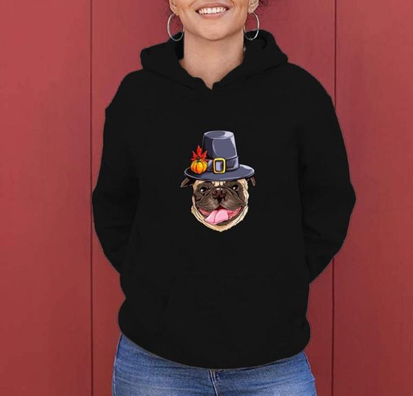 

women's hoodies & sweatshirts wt200127 anti-pilling womens long sleeve printed pullover fitted for ladies, Black