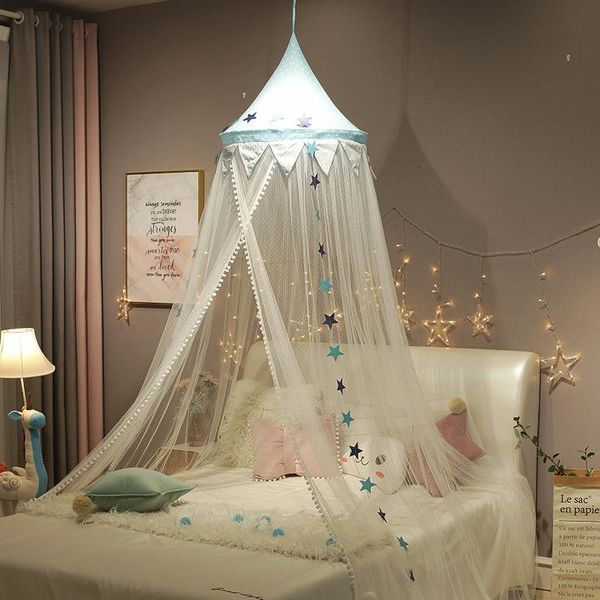 

crib netting baby bed canopy curtain around dome mosquito net hanging tent for children room decoration