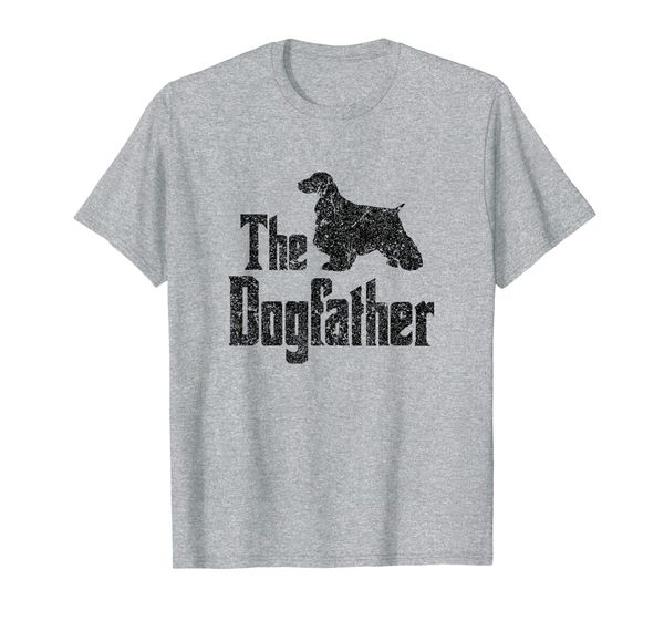 

The Dogfather T-Shirt English Cocker Spaniel, funny dog gift, Mainly pictures
