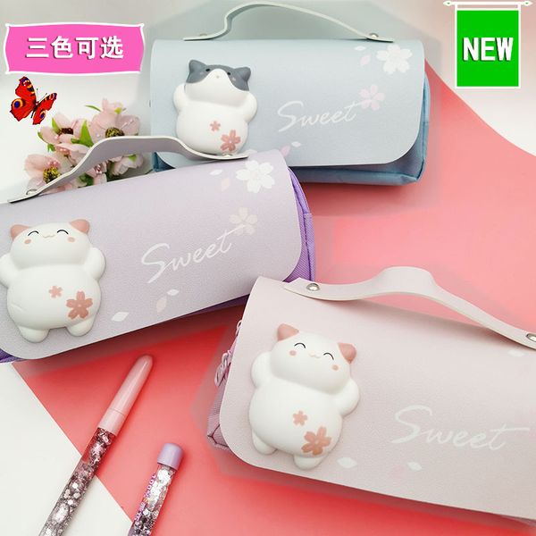 

pencil cartoon children's case large capacity primary and secondary school students lovely korean case