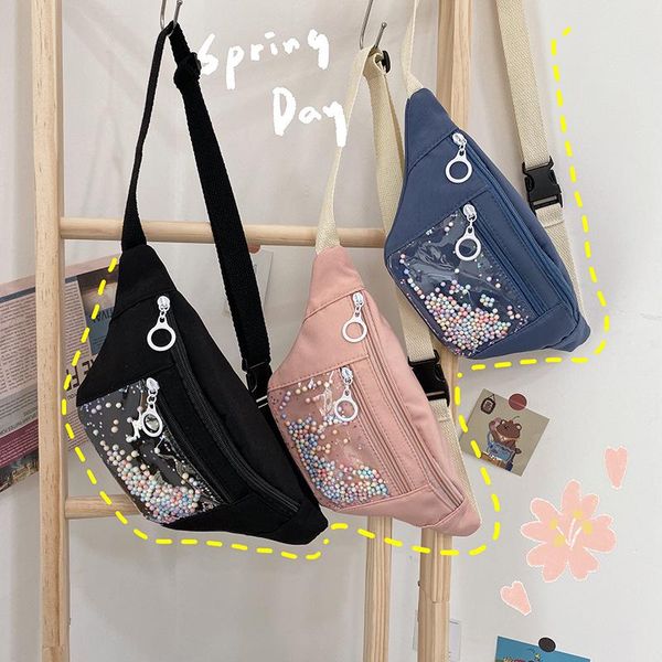 

women's fanny pack waist packs bag casual handbags women shoulder bags casual canvas chest bags bolsa feminina
