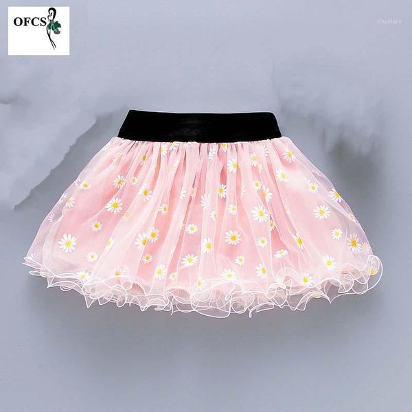 

children lovely skirt for girls cotton floral printed fashion toddler infant kid baby girl party princess 3 colors skirts, Blue