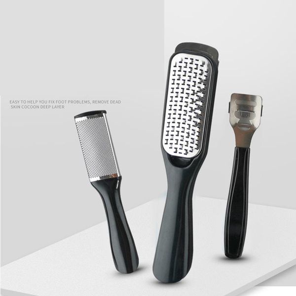 

nail art kits 20/21/23 pcs multifunction foot rasp set heel file grater kit for pedicure stainless steel cuticle skin callus remover improve