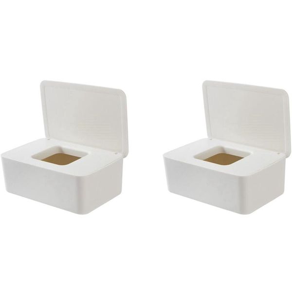 

wet wipes dispenser holder with lid tissue paper storage box home office face mask deskboxes & napkins