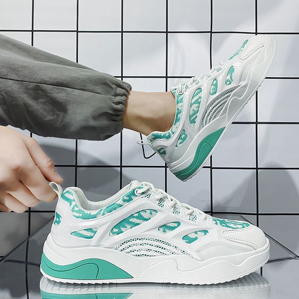 

men women trainers shoes fashion black white green gray comfortable breathable -65 sports sneakers outdoor shoe size 36-44
