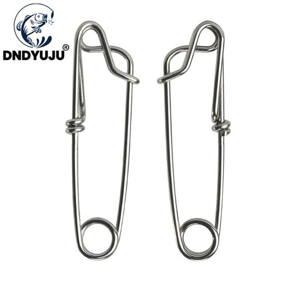 

1pcs fishing snap stainless steel swivels lure quick pin open eye clip connector line accessories hooks