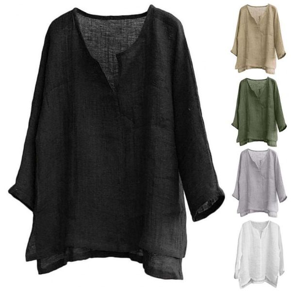 

men's casual shirts men shirt pullover long sleeve beach chinese style thin v neck loose streetwear blouse, White;black