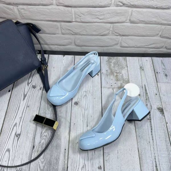 

high-end luxury women's sandals 4.5 cm thick heel designer platform limited edition beauty elegant high heels with box, Black