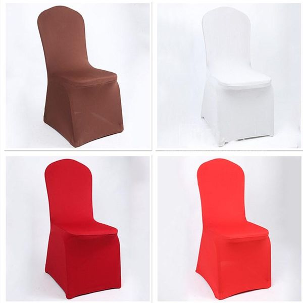 

chair covers el restaurant cover modern simple seat covering spandex case for banquet wedding party elastic slipcover 1pc