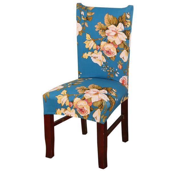 

chair covers removable elastic stretch slipcovers short dining room seat cover decor(back height: 45~60cm,seat length: 45~55cm,seat wid