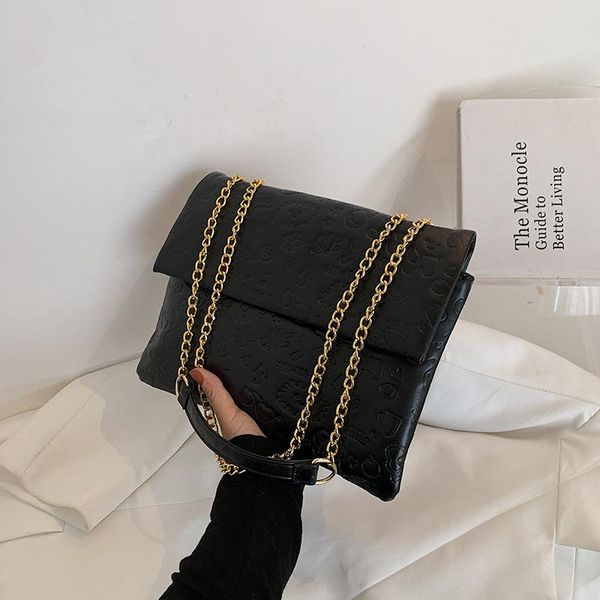 

evening bags autumn shoulder bag female soft pu leather solid color chsins underarm square women fashionlarger capacity tote