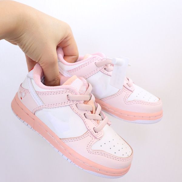 

2023 children's casual shoes new chunky sb kids boys girls designer fashion low sneakers dunks athletic children walking toddler infant, Black