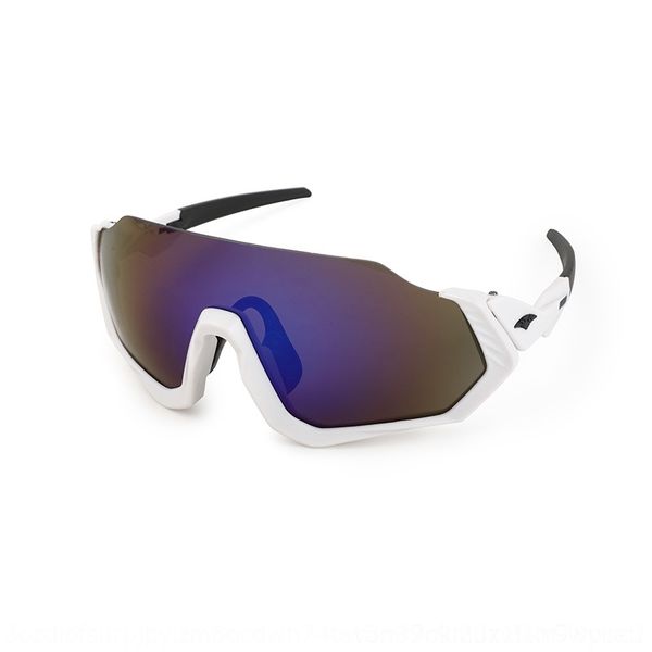 

rce AD2Kj Outdoor cycling sports Sunglasses half frame integrated riding men's explosion proof sunglasses Outdoor GlassesBicycle eyeglass, White;black
