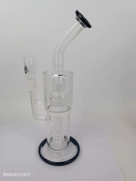 Glass Bong Нефтяное RUG GoneComb / Tornado Perc Кальяны Водные Трубы Большие Совместные Установки DAB