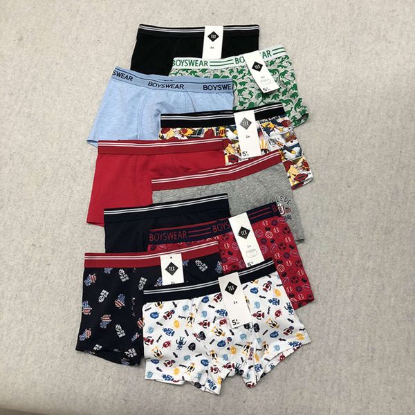 

panties single boy combed cotton shorts children's boxers boys' boxers, Camo