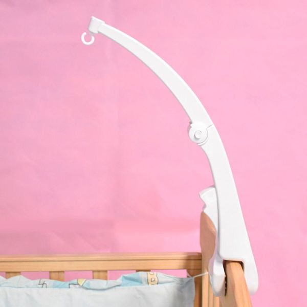 

40JC Baby Bed Hanging Rattles Toys Hanger Crib Mobile Bed Bell Toy Holder Arm Bracket