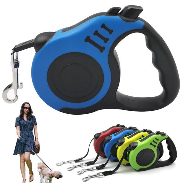 

dog collars & leashes accessories retractable large leash 3m/5m/8m automatic flexible small pet cat raction rope