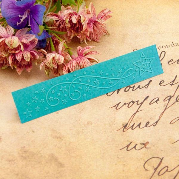 

craft tools a5kb star pattern plastic embossing folder stencil template diy scrapbook card making decoration