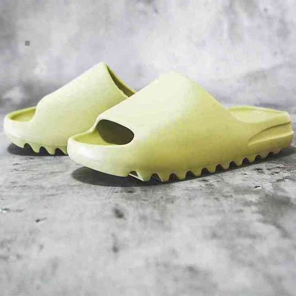 

yeesy slide women men slippers desert sand bone resin sandal bench foam runner sneakers indoor outdoor brown football basketball soccer shoe, Black