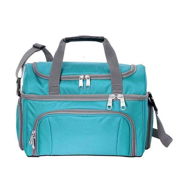 

2021 oxford cloth four person outdoor camping picnic multifunctional single shoulder insulation bag