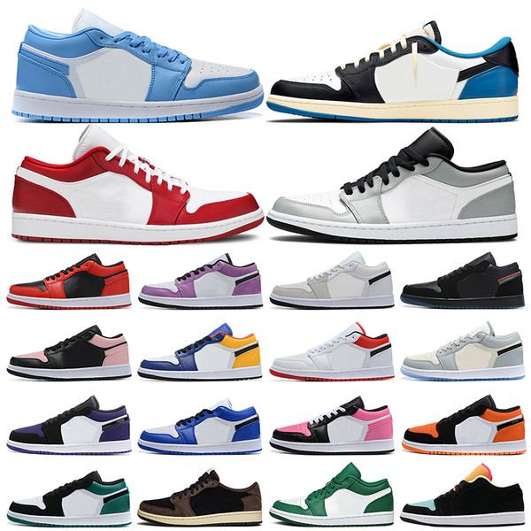 

basketball shoes 1s 1 fragment unc shattered backboard court purple smoke grey aurora green paris game royal women men sport sneakers traine