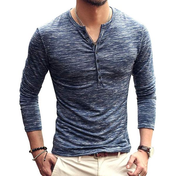 

men's t-shirts mens blouse reveals stylish casual slim t shirt henley shirt solid color clothes stock clearance 7 days arrive fw1g, White;black