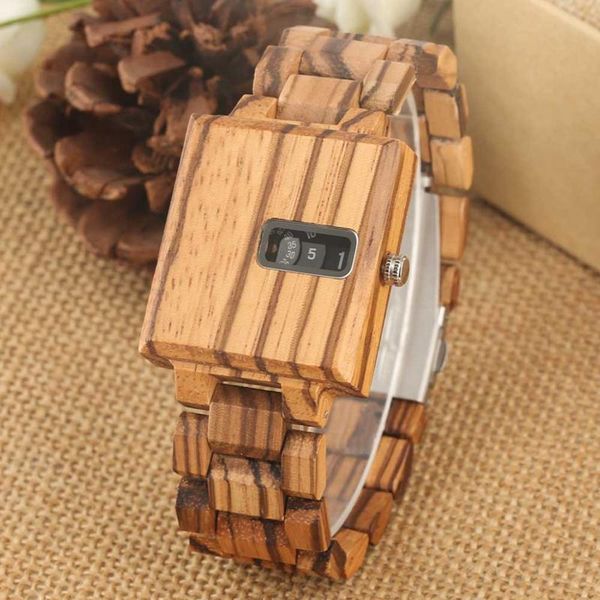 

wristwatches men's watch wooden watches luxury creative turntable design quartz male full adjustable wood band reloj para hombre, Slivery;brown