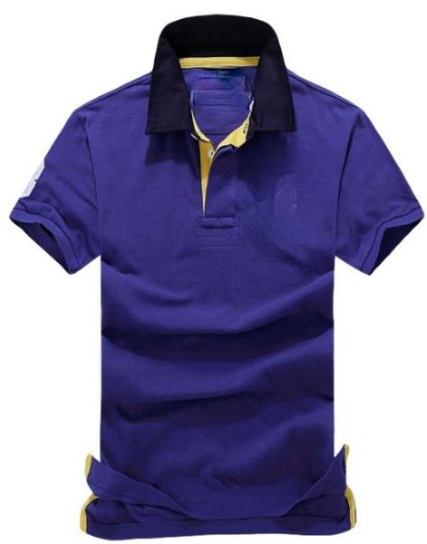 

qulogo471 lapel simple double color of men's blouse, White;black