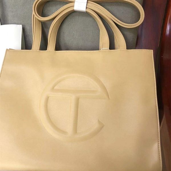 

Telfar classic fashion casual shopping one shoulder diagonal handbag, milky white medium, Sky blue