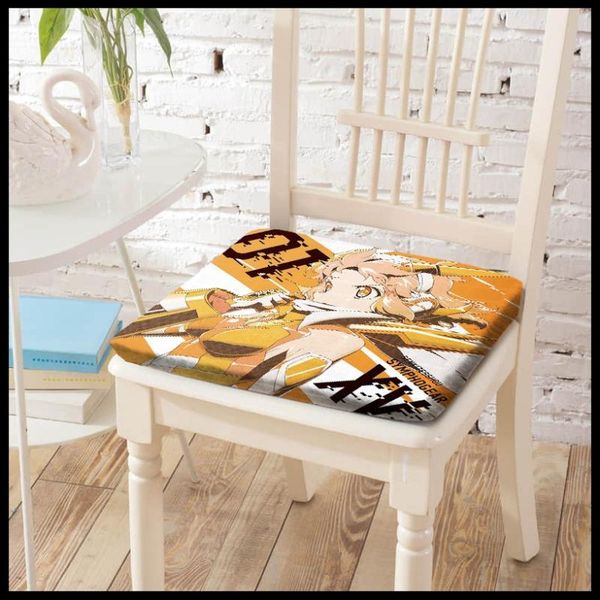 

cushion/decorative pillow anime/senki zessho symphogear xv tsubasa/chris/hibiki/maria/shirabe/kirika high elasticity memory cotton seat cush