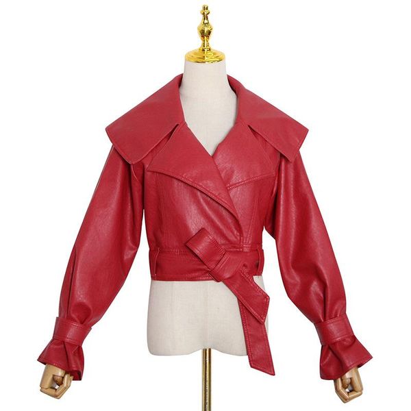 

spring and autumn women's casual knot tie jacket jackets, Black;brown