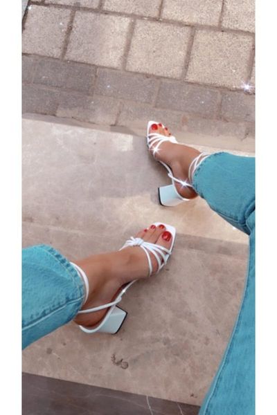 

sandals women's white gusset heels shoes, Black