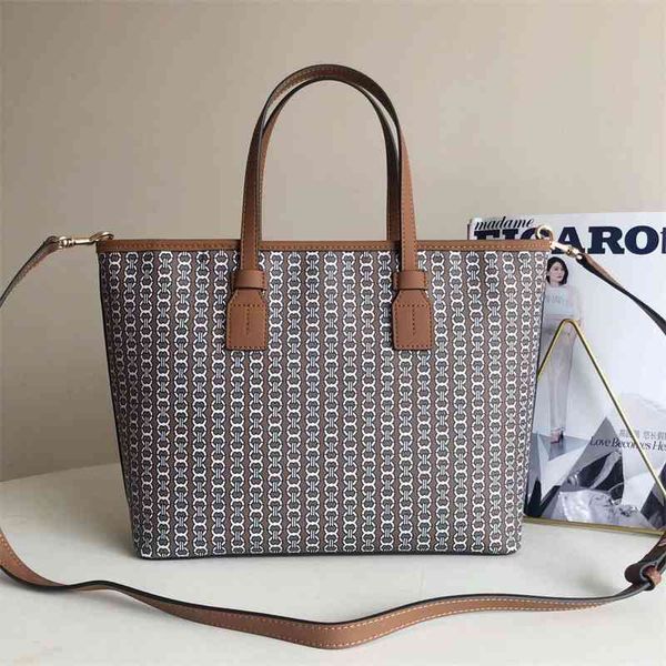 

70% off summer new jacquard shopping large capacity shoulder versatile tote women's bag zipper purse cyber monday