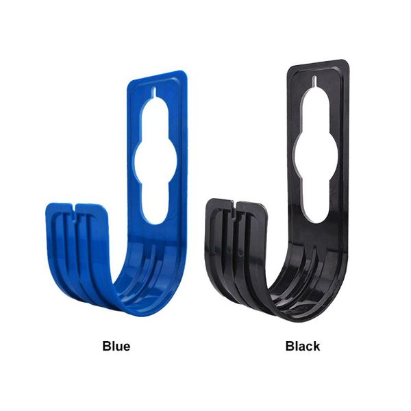 

hooks & rails 2pcs/set wall mounted multifunction durable water pipe hook portable storage holder garden hanging large capacity outdoor hose
