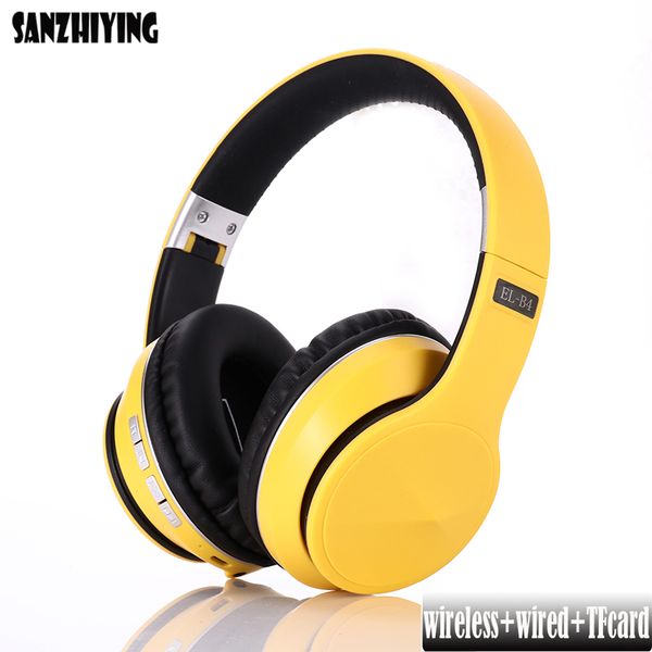 

wireless wired bluetooth headphones with microphone port memory card hifi stereo gaming sport headset for ios/android pc