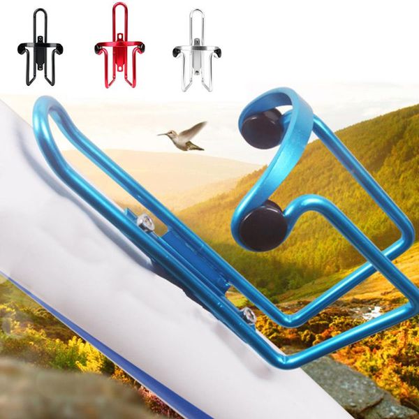 

aluminum alloy bicycle water bottle holder bike cycling bracket drink cup rack cycle accessories bottles & cages