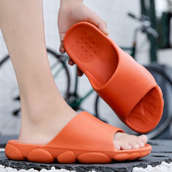 

mens womens sport trainers sandals and slippers summer soft thick bottom four seasons outdoor dual-use couple student sandal cross-border co, Black