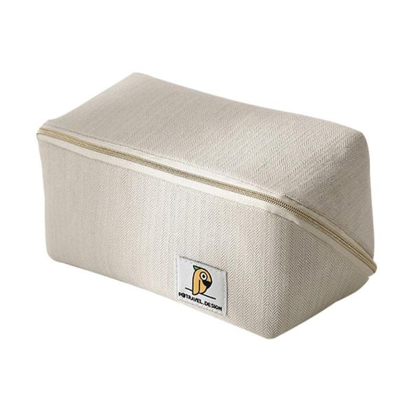 

laundry bags 1pc waterproof makeup bag large capacity cosmetic wash (white)