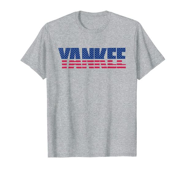 

yankee love om usa history star red white blue america t-shirt, White;black