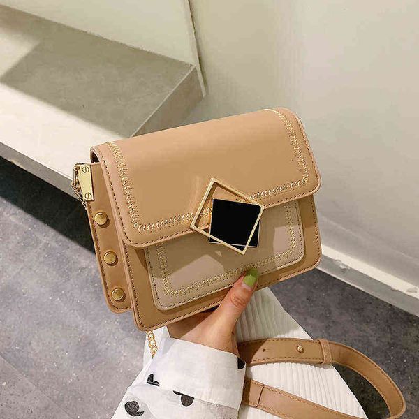 

hbp non- korean women's bag, versatile one shoulder messenger fashionable texture , small square bag 2 sport.0018