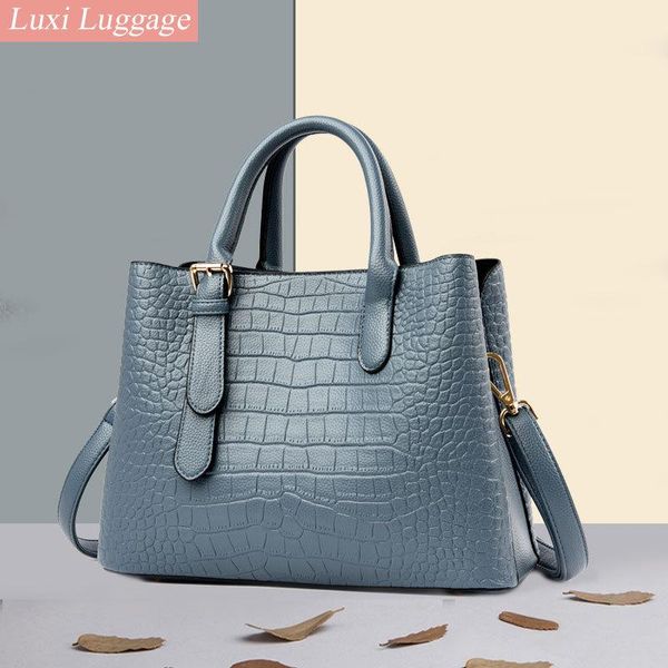

evening bags fashion crocodile pattern ladies handbags 2021 luxury handbag women designer large capacity shoulder messenger bag