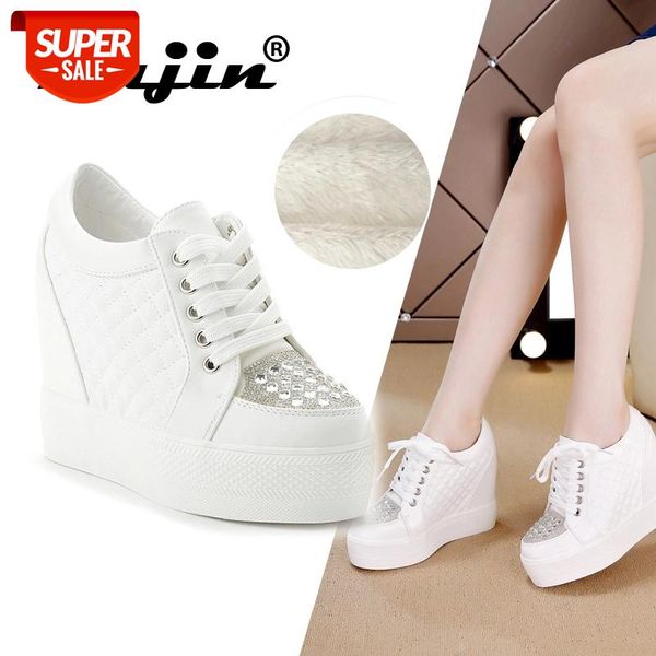 

fujin 2021 women ankle boots winter keep warm short plush female shoes women sneaker lace up comfortable for shoes #rv6r