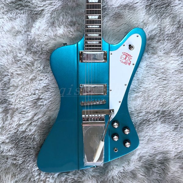 

blue color electric guitar,rosewood fingerboard,mahogany wood,chrome hardware made in china you can custom made it