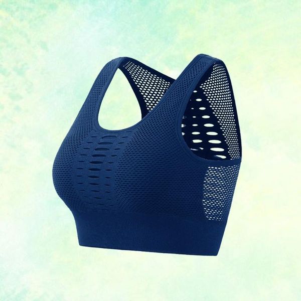 

sports bras activewear high impact support stretchy breathable fitness underwear for yoga gym workout fitness(blue/s) clothing, White;black