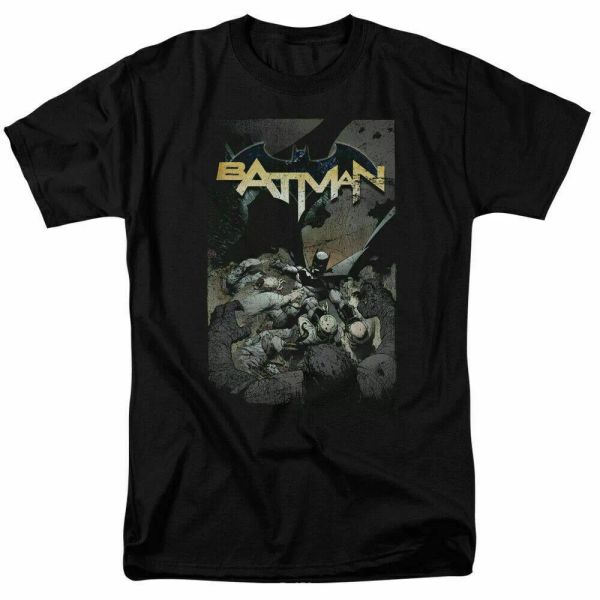 

Batman One T Shirt Robin Licensed Comic Book Tee Black, White;black