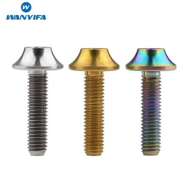 

bike brakes wanyifa titanium bolt screw m5x20mm plum head for bicycle disc brake